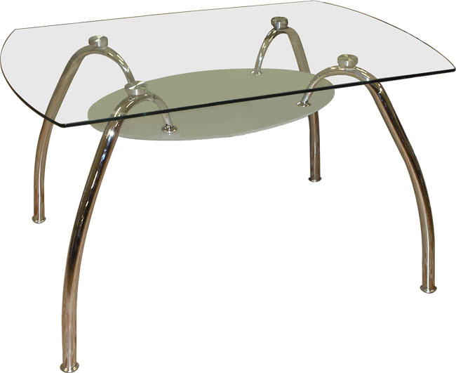 Стол кухонный овальный, стеклянный обеденный овальный стол