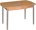 Cтолы и стулья для кухни, обеденные столы для кухни, маленькие столы для кухни, обеденные столы, стол для кухни М142.2 с ящиком