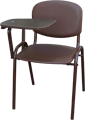 Офисный стул со столиком, стул с откидным столиком, стул ИЗО с пюпитром М36-01