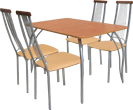 Столы и стулья для кафе, мебель для ресторанов и кафе, обеденная группа "Стандарт-3", куплю столы и стулья для кафе
